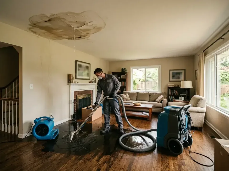 attic-pipe-burst-ceiling-drip-008 — frequently asked questions, Water Damage Restoration & Carpet Care in New Haven, CT